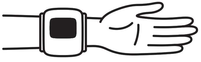 symbol - cuff positioning